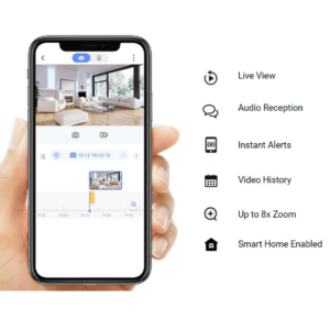 Smart Wi-Fi Pan & Tilt Camera