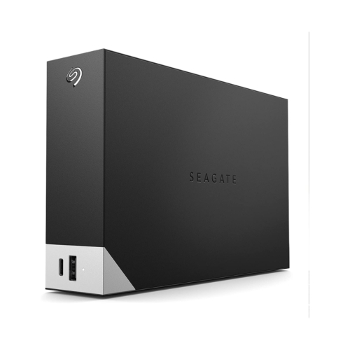 Seagate One Touch Hub, 4 TB, External Hard Drive Desktop HDD – USB-C and USB 3.0 port