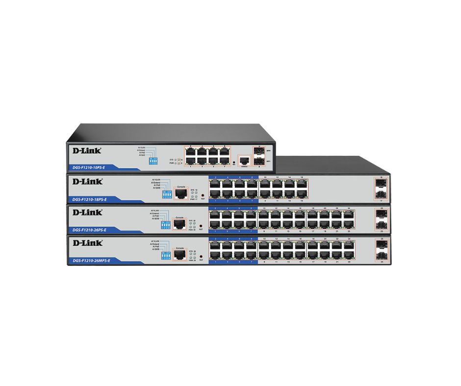 D-Link DGS-F1210-18PS-E 16-port Smart Switch 2