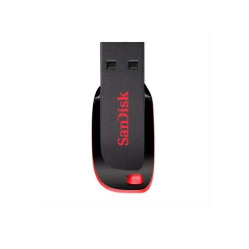 SanDisk Cruzer Blade USB Flash Drive 128GB Black