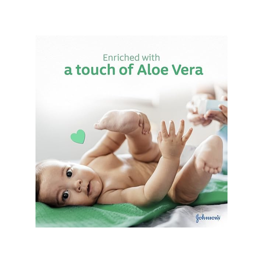 Johnson's Baby Moisturising Oil, Aloe Vera, 300ml