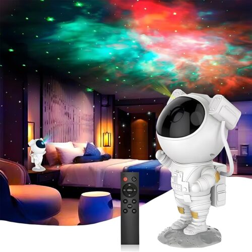 Astronaut Nebula Galaxy Night Light Projectorfor Kids, Party,Bedroom and Game Room