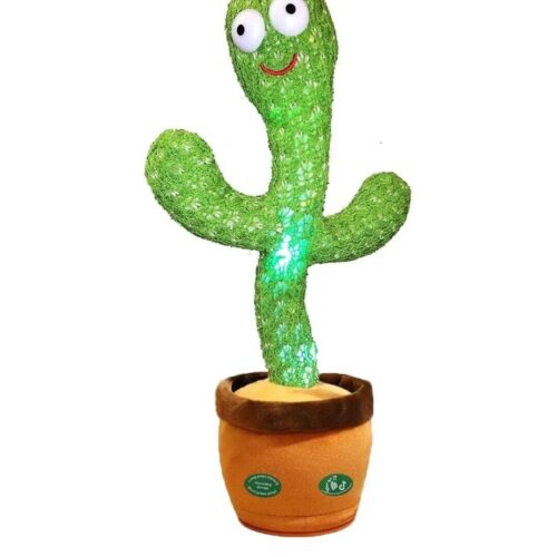 Pbooo Dancing Cactus Toy,Talking Repeat Singing Sunny Cactus Toy