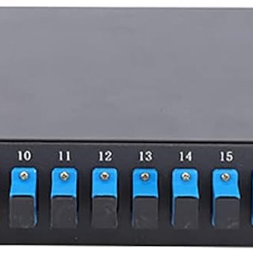 Optical Fiber Terminal Box，Fiber Panel Fiber Optic，24 Core 24 Port Fiber Patch Panel SC Connector，for the Wall-Mounted User.