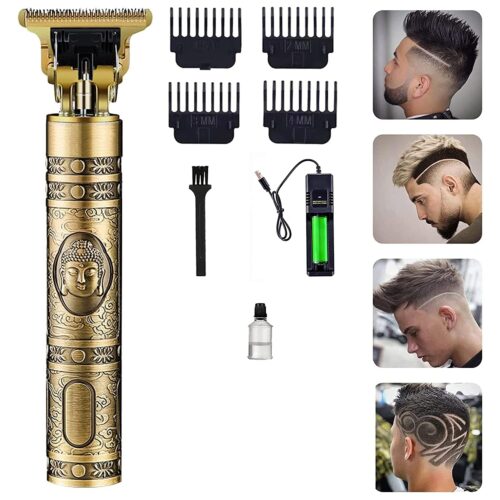 KIDSDELIGHT TRIMMER Hair Trimmer For Men,Hair Trimmer For women, Professional Rechargeable Cordless Electric Hair Clippers Trimmer Hair Cutting Kit Combs for Men T-Blade