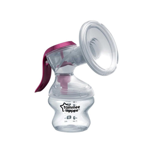 Tommee Tippee Manual Breast Pump, Clear, One Size