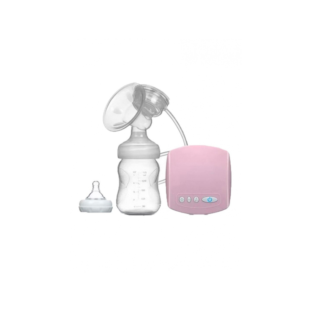 Electric Automatic Breast Pump With Pacifier Portable And Easy To Use - Pink