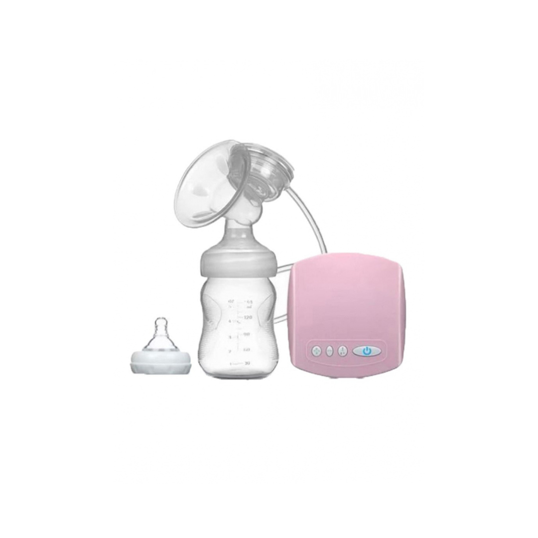 Electric Automatic Breast Pump With Pacifier Portable And Easy To Use - Pink