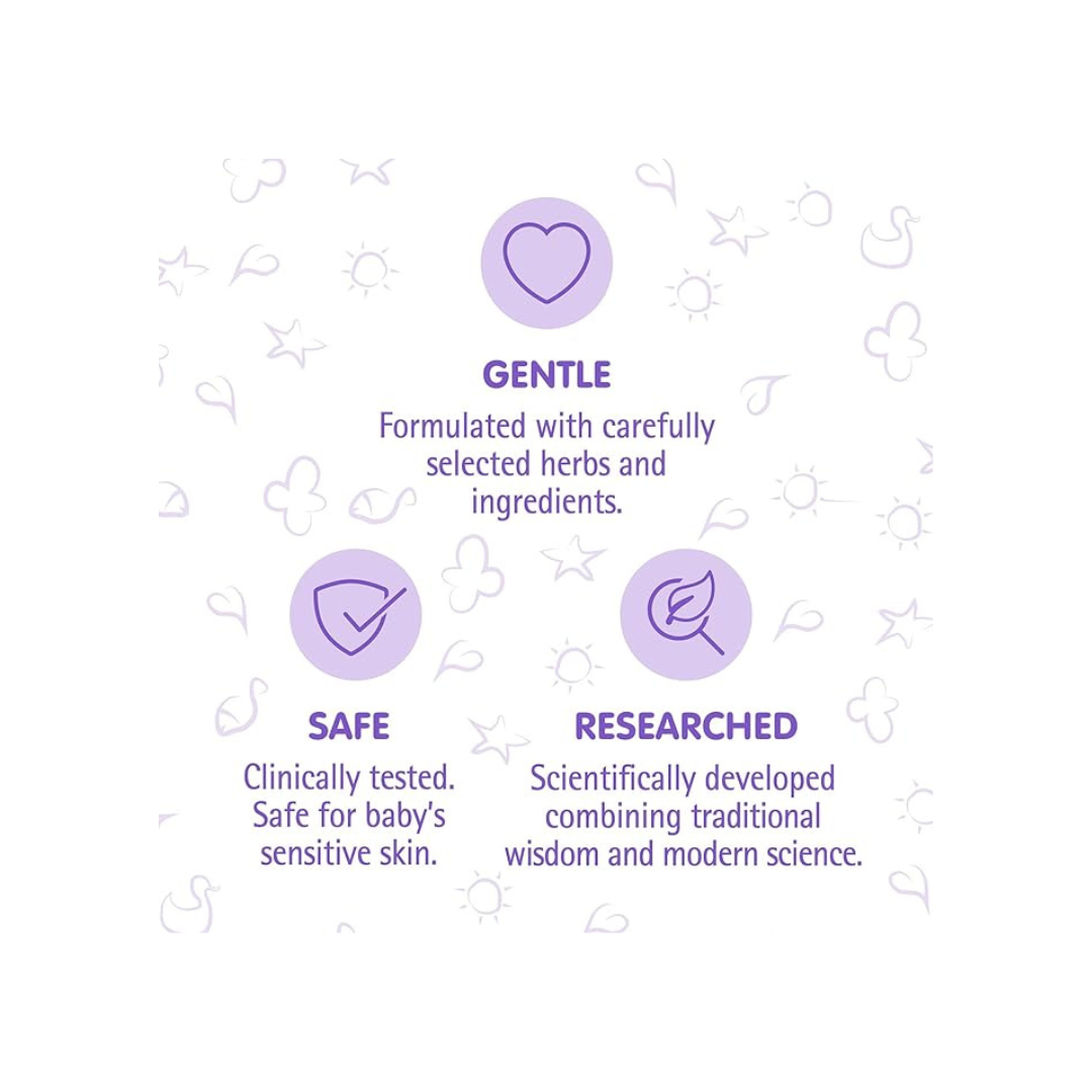 Himalaya Head to Toe Gentle Wash is a no tears formula Free from synthetic colors, parabens & phthalates -200ml