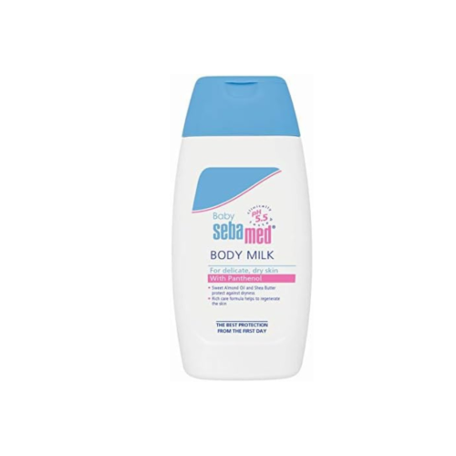 Sebamed Baby Body Milk, 200 ML, White