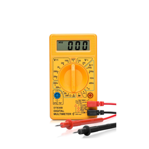 Digital Multimeter Diode & Transistor Tester AC DC Volt Test Voltmeter, Automotive Multimeter Meter Tester, Measure Voltage Test, Car Battery Tester, Analog Multimeter Kit, Volt Meter